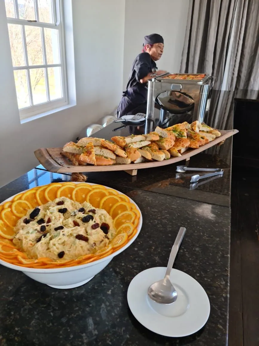 Ebony and Ivory catering event
